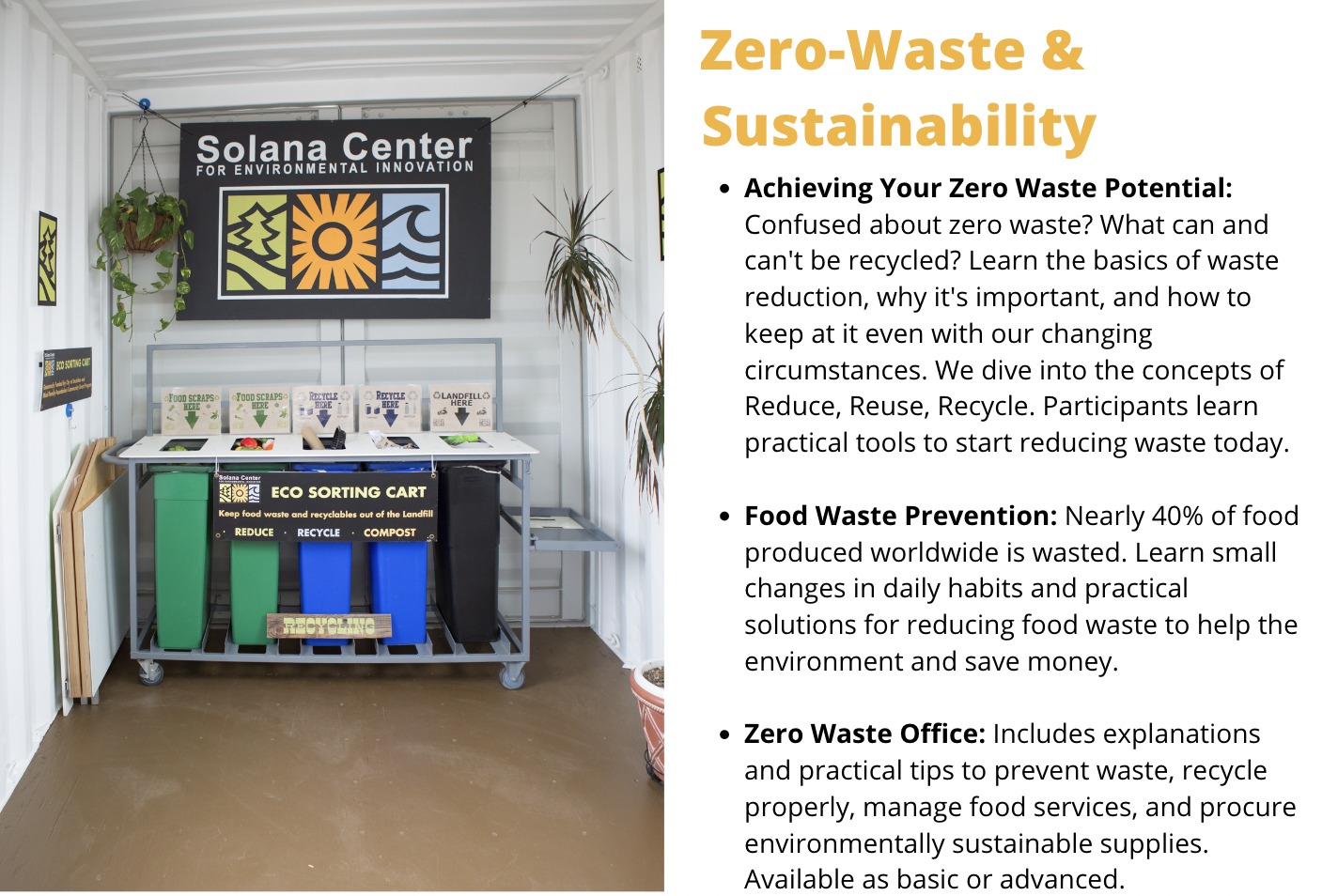 Lunch and learn zero waste with FWP