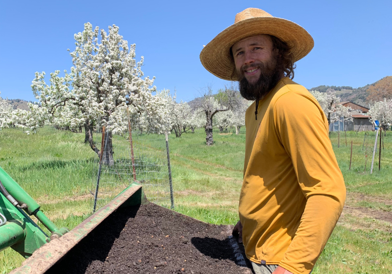 Farmer Cory HSP compost orchard 800x600